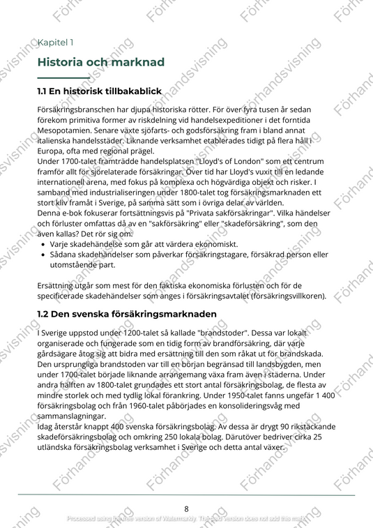 Privata sak-, person- och företagsförsäkringar - paket