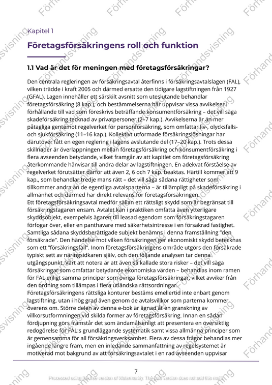 Privata sak-, person- och företagsförsäkringar - paket