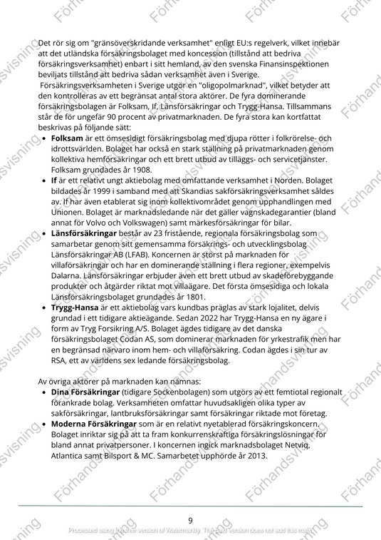 Privata sak-, person- och företagsförsäkringar - paket